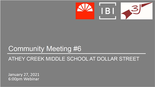 Community Meeting 6 